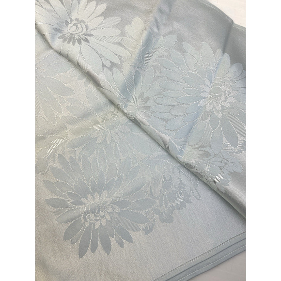 Candlelight Damask Tablecloth (54" x 54") and 4Napkins (14 x 14) Dresden Blue - Picture 8 of 10